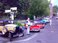 Oldtimerfreunde Zülpich: Kommener Biergarten mit Olditimertreffen