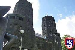 Oldtimerfreunde Zülpich - Herbstausfahrt 2014 : Brücke/Friedensmuseum in Remagen