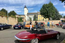 Oldtimerfreunde Zülpich - Saisoneröffnungfahrt in die Eifel Richtung Losheimer Graben und Prüm (15.8.2021)